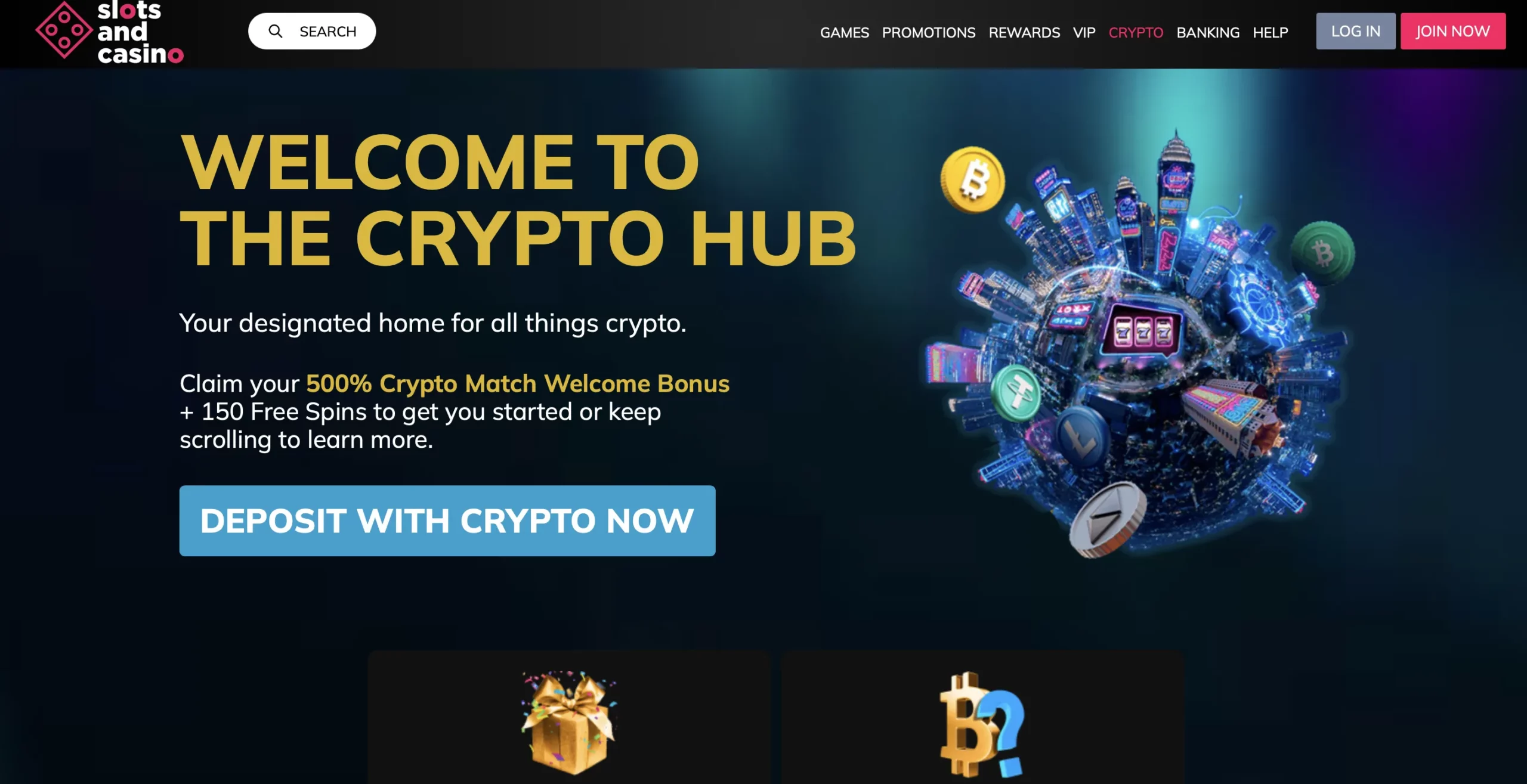 Crypto hub